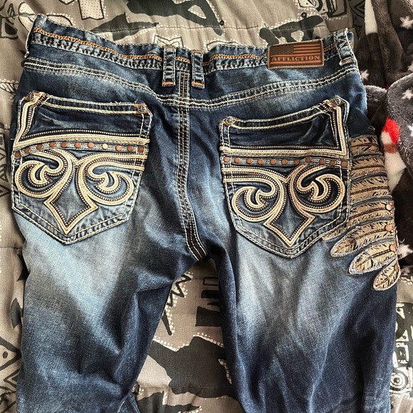 Affliction Jeans Affliction Ace Native American Jeans Poshmark